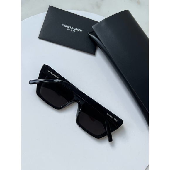 Saint Laurent Chic Black Sunglasses - Picture 5 of 10